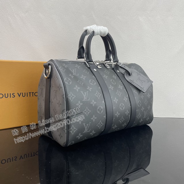 Lv路易威登2023專櫃新款Keepall Bandoulière35手袋 LV男士手提旅行袋 M46655 ydh5110